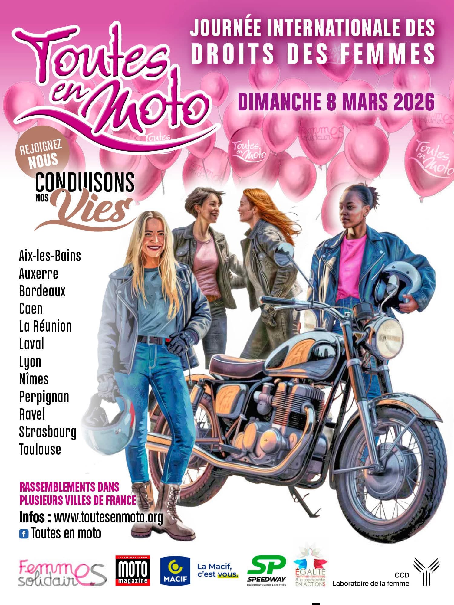 Affiche toutes à motos 2026