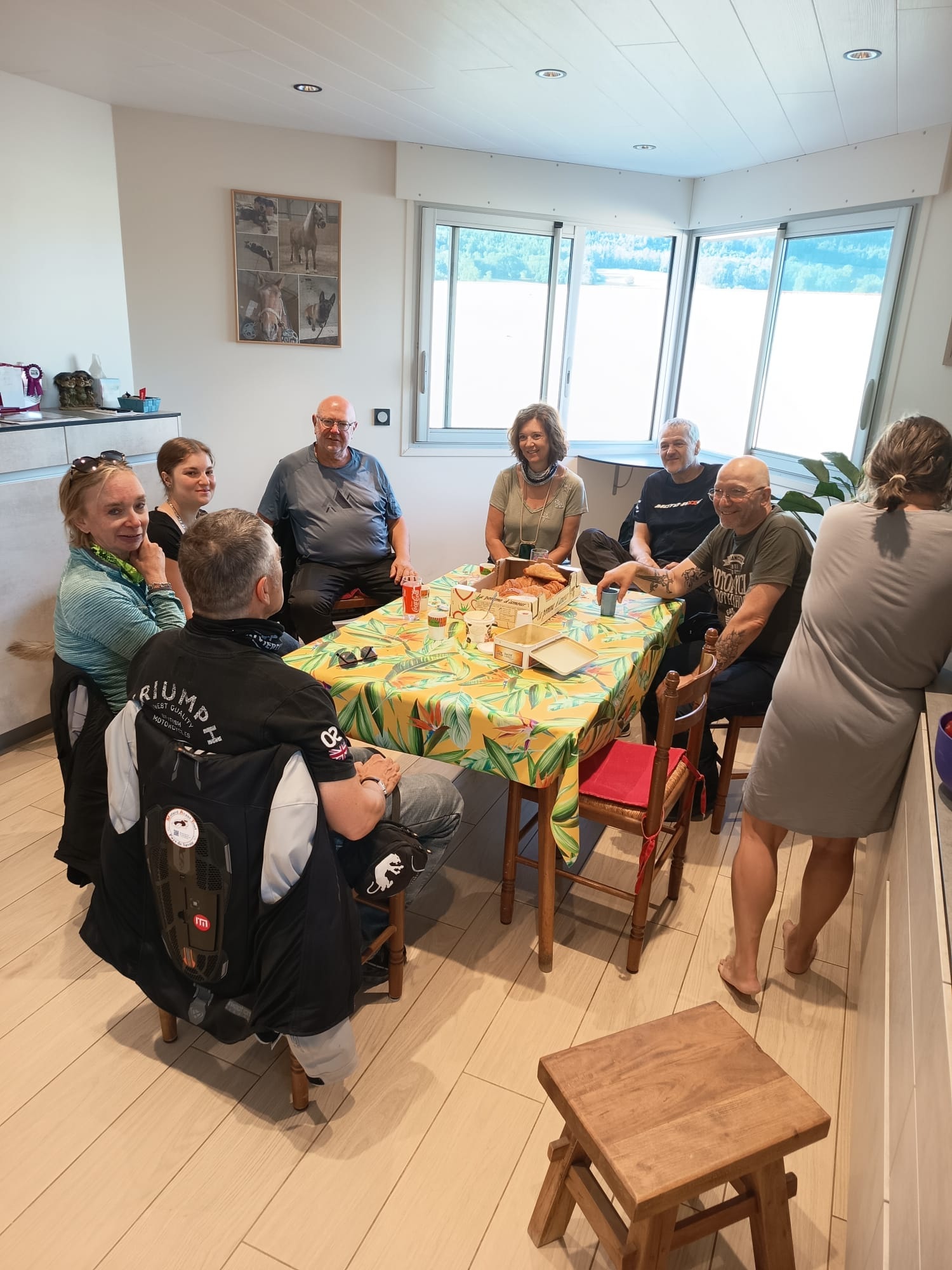 Petit déjeuner chez Christophe